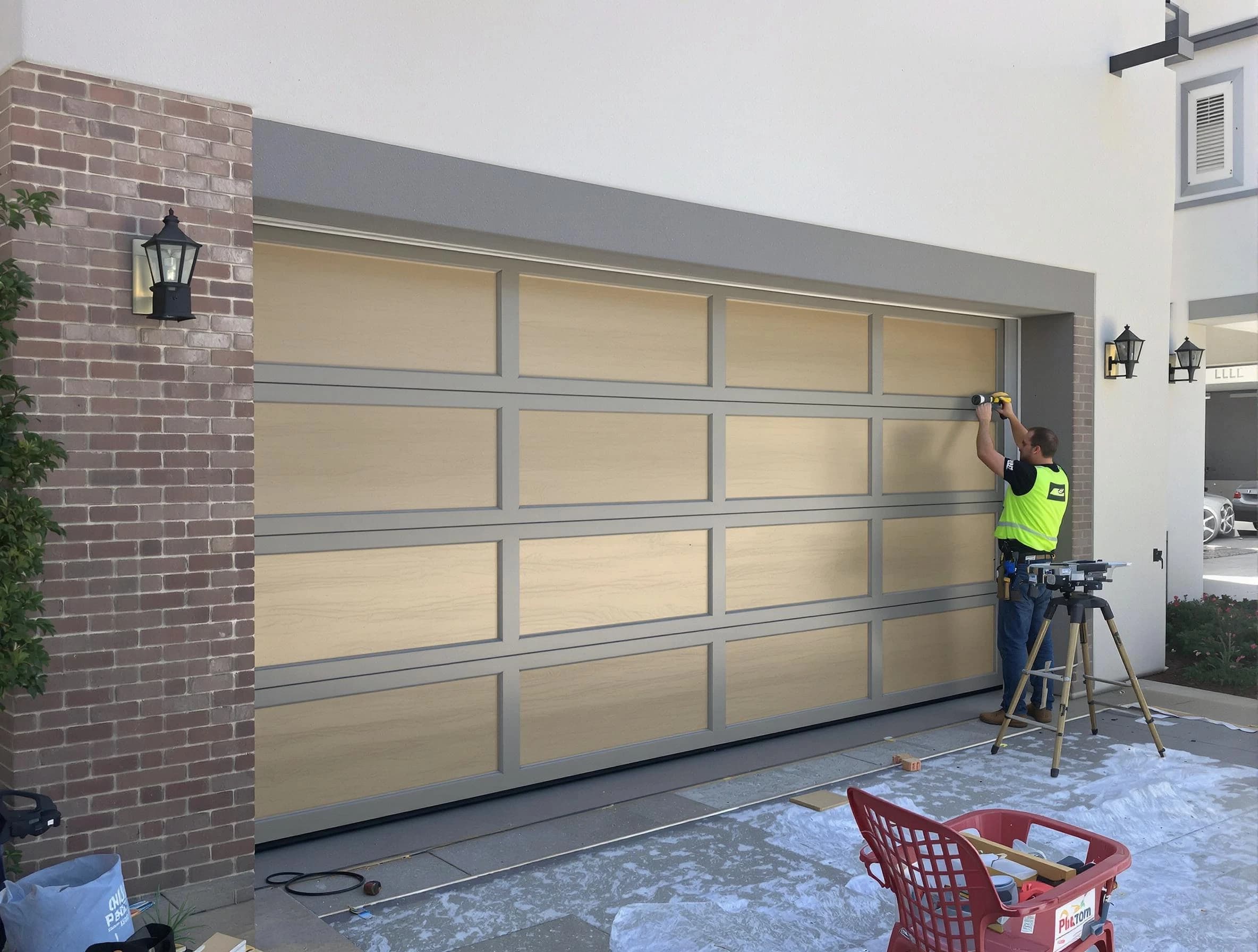 Garage door replacement service by Oak Hill Garage Door Repair in Oak Hill