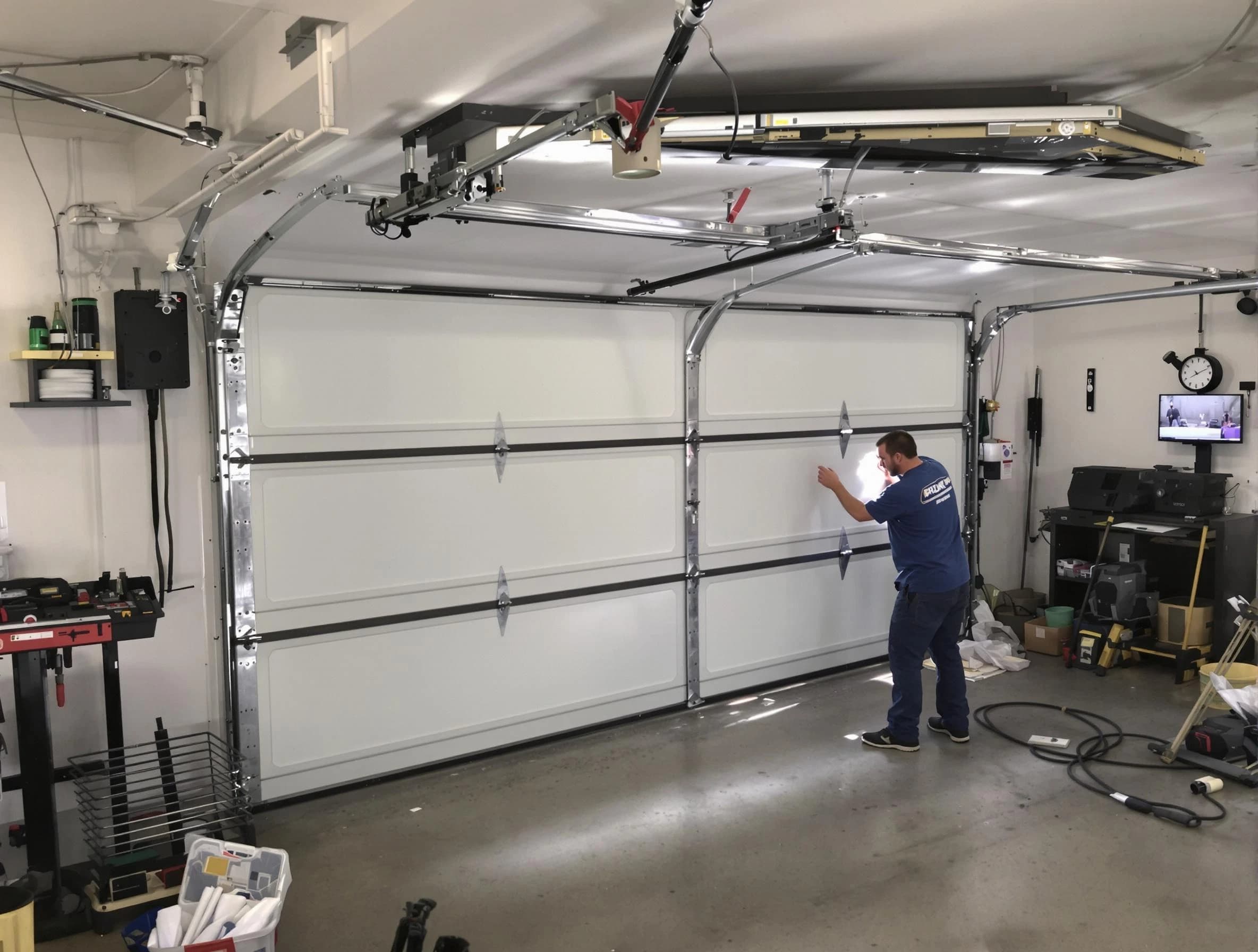 Professional garage door repair service by Oak Hill Garage Door Repair in Oak Hill