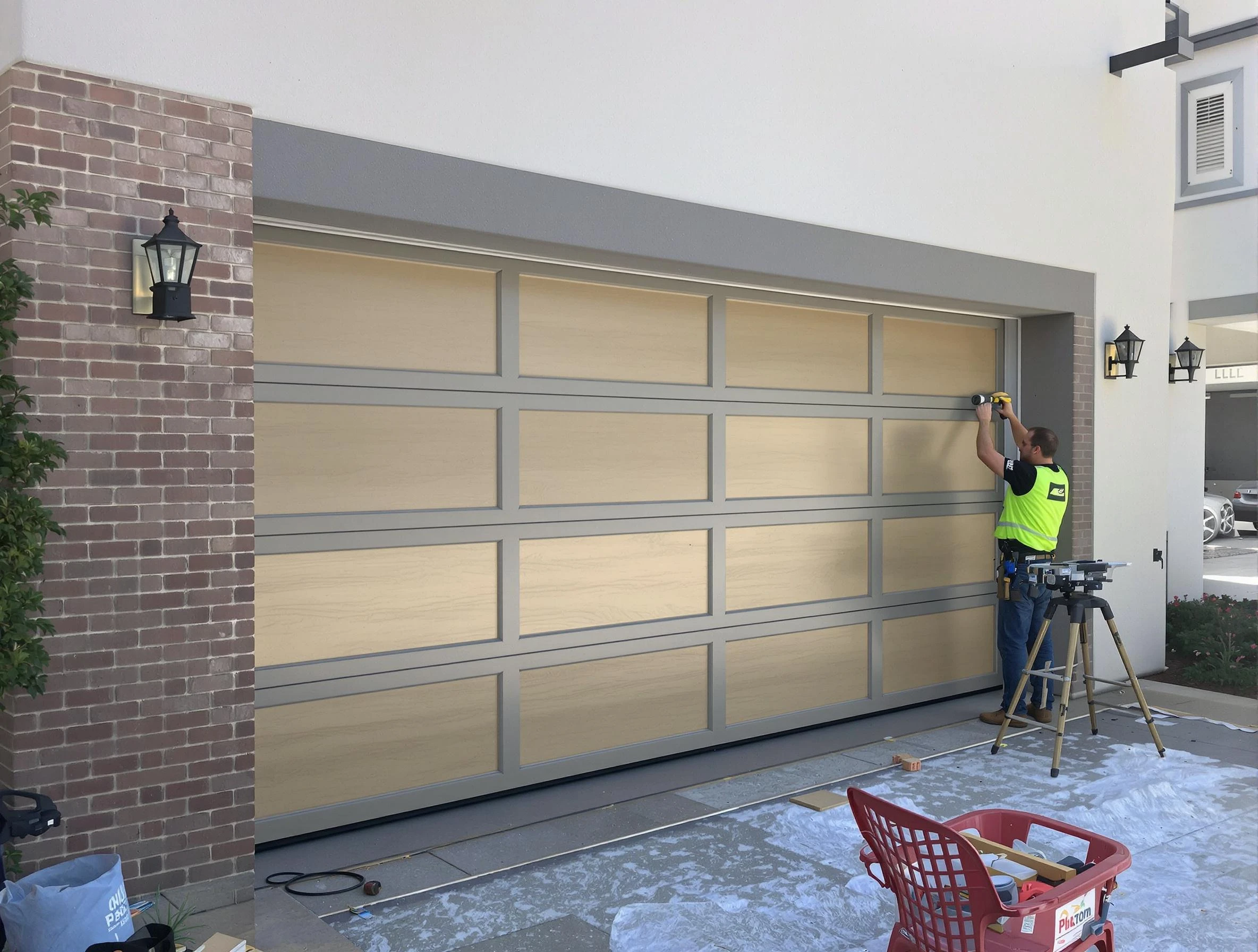 Garage door replacement service by Oak Hill Garage Door Repair in Oak Hill